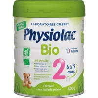 Physiolac Bio 2 Lait Pdre B/800g à Savenay