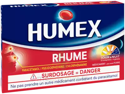 Humex Rhume Comprimés Et Gélules Plq/16 à Savenay