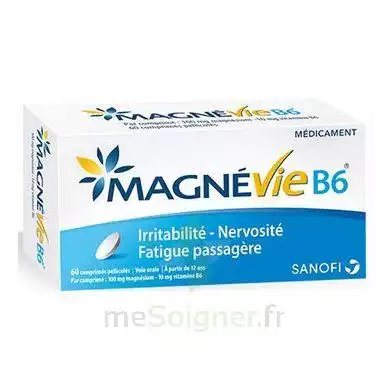 Magnevie B6 100 Mg/10 Mg Comprimés Pelliculés Plaq/60 à Savenay