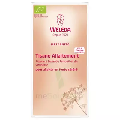 Weleda Tisane Allaitement Fenouil Verveine 20 Sachets/2g à Savenay